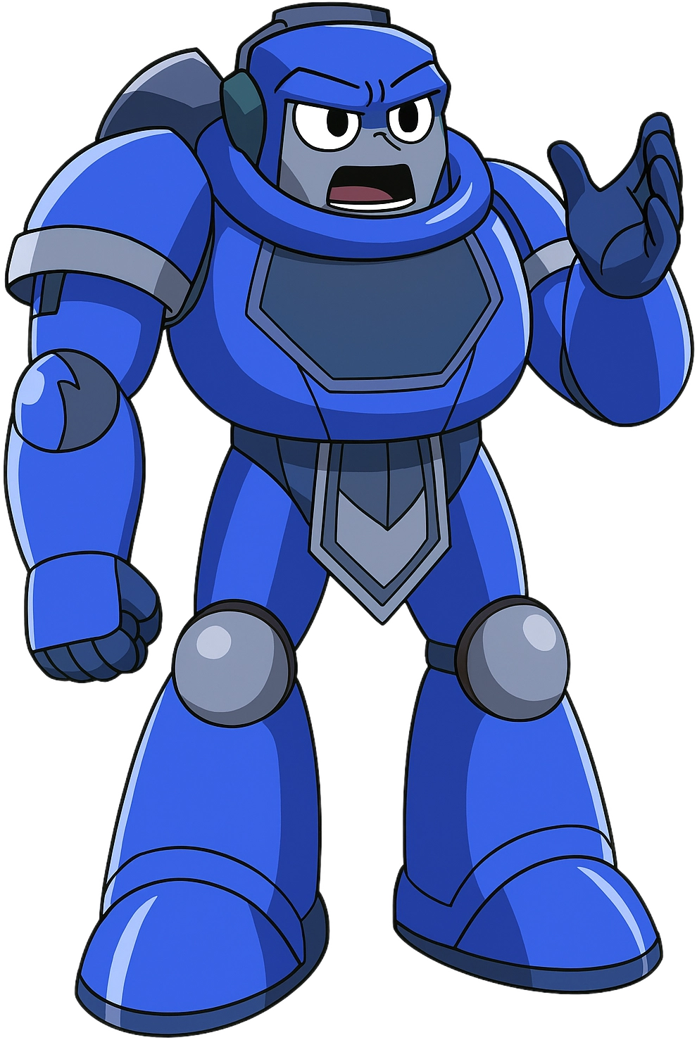 Character pointing right